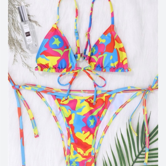 Multicolor Bikini (Top and Bottom Included) - Picture 2 of 3